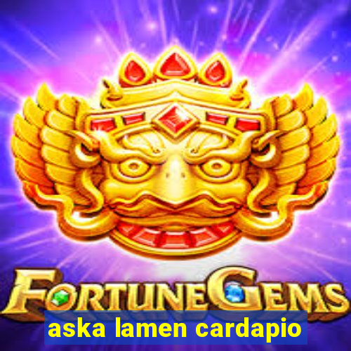 aska lamen cardapio